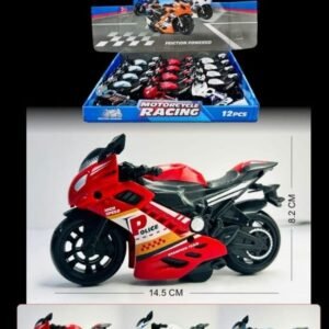Friction Racing Motorcycle Toy