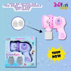 Rechargeable Bubble Gun